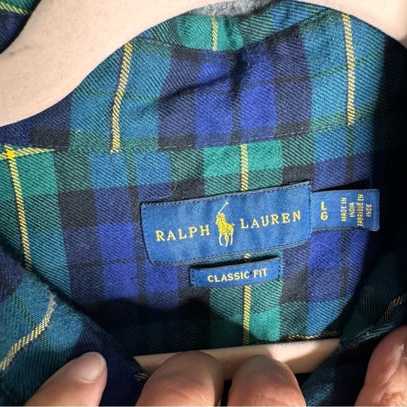 Polo by Ralph Lauren Classic Fit Plaid Shirt - Picture 4 of 10